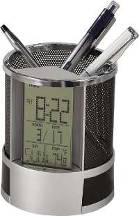 Desk Clock Organizer